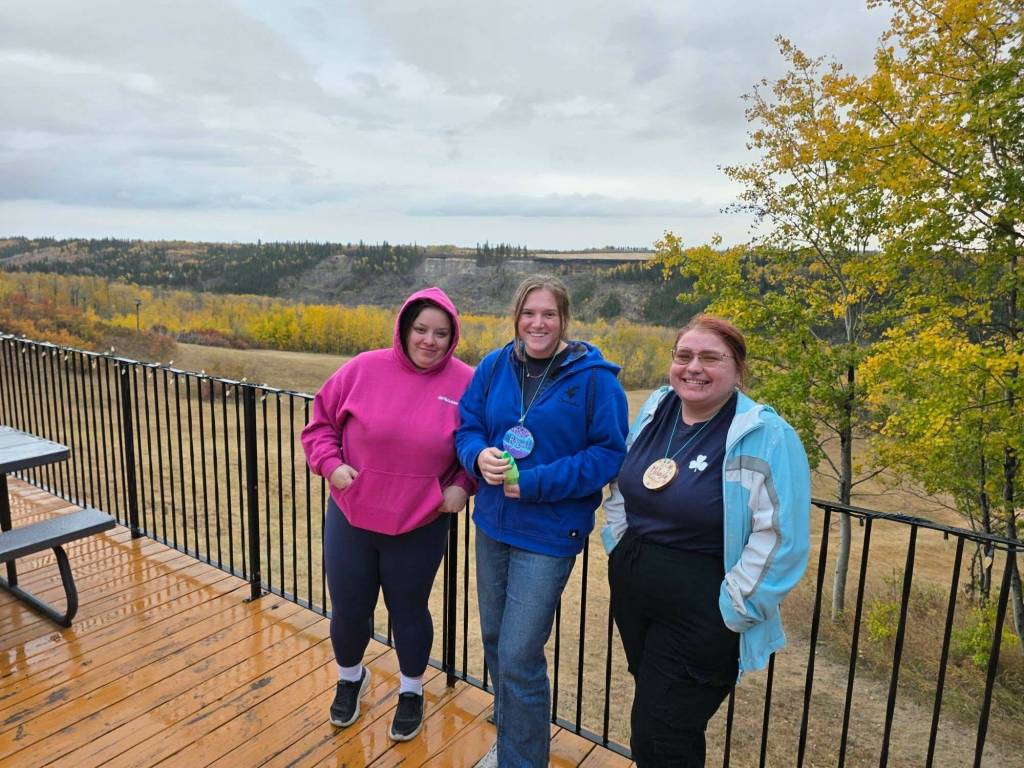 The Sunset Savers is a Girl Guides Link group intended to enhance support for young women, create friendships, learn together and get involved in the community. (photo courtesy Raquel Doupe)