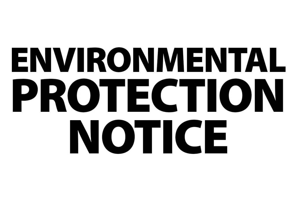 PUBLIC NOTICE – NORTHLAND POWER GP INC. ENVIRONMENTAL PROTECTION AND ENHANCEMENT ACT: NOTICE OF APPLICATION